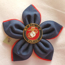 Load image into Gallery viewer, "My Son is a Marine" Blossom