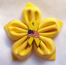 Load image into Gallery viewer, Yellow Ribbon/Flag Blossom
